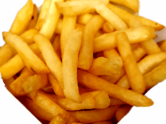 Media ración de patatas